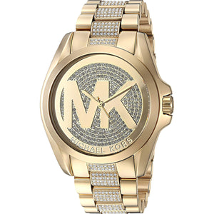 Michael Kors Bradshaw Gold Dial Gold Steel Strap Watch for Women - MK6487 Buy Now By Michael Kors