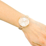 Marc Jacobs Sally Rose Gold Dial Rose Gold Steel Strap Watch for Women - MBM3364 Buy Now By Marc Jacobs