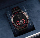 Maserati Traguardo Chronograph Black Dial Black Leather Strap Watch for Men - R8871612023 Buy Now By Maserati