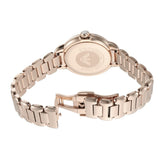 Emporio Armani Aira Three Hand Mother of Pearl Dial Rose Gold Steel Strap Watch For Women - AR11523 Buy Now By Emporio Armani