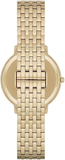 Emporio Armani Dress Analog Mother of Pearl Dial Gold Steel Strap Watch For Women - AR11007 Buy Now By Emporio Armani