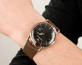 Emporio Armani Aviator Quartz Black Dial Brown Leather Strap Watch For Men - AR11337 Buy Now By Emporio Armani