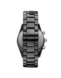 Emporio Armani Black Ceramic Chronograph Black Dial Watch For Men - AR1421 Buy Now By Emporio Armani