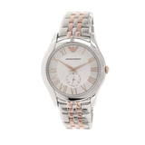 Emporio Armani Classic Quartz Silver Dial Two Tone Steel Strap Watch For Men - AR1824 Buy Now By Emporio Armani