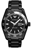 Emporio Armani Sportivo Quartz Black Dial Black Steel Strap Watch For Men - AR6049 Buy Now By Emporio Armani