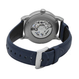Emporio Armani Luigi Automatic Blue Dial Blue Leather Strap Watch For Men - AR60030 Buy Now By Emporio Armani