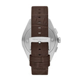 Emporio Armani Claudio Chronograph Brown Dial Brown Leather Strap Watch For Men - AR11482 Buy Now By Emporio Armani