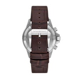 Emporio Armani Diver Chronograph Brown Dial Brown Leather Strap Watch For Men - AR11486 Buy Now By Emporio Armani