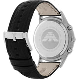 Emporio Armani Classic Chronograph Silver Dial Black Leather Strap Watch For Men - AR2432 Buy Now By Emporio Armani