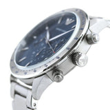 Emporio Armani Mario Chronograph Blue Dial Silver Steel Strap Watch For Men - AR11306 Buy Now By Emporio Armani
