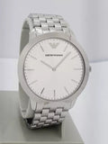 Emporio Armani Classic Quartz Silver Dial Silver Steel Strap Watch For Men - AR1745 Buy Now By Emporio Armani