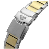 Emporio Armani Diver Chronograph Green Dial Two Tone Steel Strap Watch For Men - AR11361 Buy Now By Emporio Armani