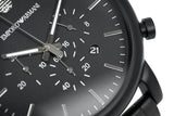 Emporio Armani Luigi Chronograph Black Dial Black Stainless Steel Watch For Men - AR1895 Buy Now By Emporio Armani