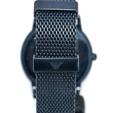 Emporio Armani Luigi Quartz White Dial Blue Mesh Bracelet Watch For Men - AR11025 Buy Now By Emporio Armani