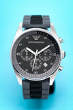 Emporio Armani Sportivo Black Dial Two Tone Ceramic Bracelet Watch For Men - AR5866 Buy Now By Emporio Armani