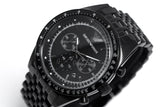 Emporio Armani Tazio Chronograph Black Dial Black Steel Strap Watch For Men - AR5989 Buy Now By Emporio Armani