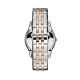 Emporio Armani Classic Quartz Silver Dial Two Tone Steel Strap Watch For Men - AR1824 Buy Now By Emporio Armani