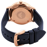 Emporio Armani Classic Quartz Blue Dial Blue Leather Strap Watch For Men - AR2071 Buy Now By Emporio Armani