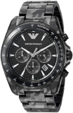 Emporio Armani Sportivo Quartz Black Dial Black Steel Strap Watch For Men - AR11027 Buy Now By Emporio Armani