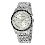 Emporio Armani Sportivo Chronograph Silver Dial Silver Steel Strap Watch For Men - AR6073 Buy Now By Emporio Armani