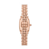 Emporio Armani Two Hand Diamonds Burgundy Dial Rose Gold Steel Strap Watch For Women - AR11488 Buy Now By Emporio Armani