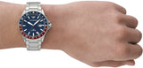 Emporio Armani Sea Explorer GMT Blue Dial Silver Steel Strap Watch For Men - AR11590 Buy Now By Emporio Armani