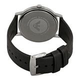 Emporio Armani Kappa Analog Quartz Black Dial Black Leather Strap Watch For Men - AR11013 Buy Now By Emporio Armani