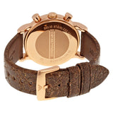 Emporio Armani Classic Chronograph White Dial Brown Leather Strap Watch For Men - AR1809 Buy Now By Emporio Armani