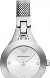 Emporio Armani Quartz Silver Dial Silver Steel Strap Watch For Women - AR7361 Buy Now By Emporio Armani