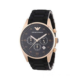 Emporio Armani Sportivo Black Dial Black Steel Strap Watch For Men - AR5905 Buy Now By Emporio Armani