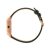 Emporio Armani Gioia Analog Black Mother of Pearl Dial Green Leather Strap Watch For Women - AR11149 Buy Now By Emporio Armani