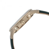 Emporio Armani Renato Chronograph Silver Dial Green Leather Strap Watch For Men - AR11233 Buy Now By Emporio Armani