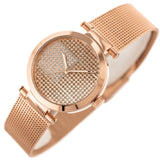 Tommy Hilfiger Lynn Crystals Rose Gold Dial Rose Gold Mesh Strap Watch For Women - 1781868 Buy Now By Tommy Hilfiger