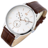 Tommy Hilfiger Brad Chronograph White Dial Brown Leather Strap Watch For Men - 1710389 Buy Now By Tommy Hilfiger