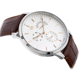 Tommy Hilfiger Brad Chronograph White Dial Brown Leather Strap Watch For Men - 1710389 Buy Now By Tommy Hilfiger