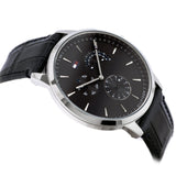 Tommy Hilfiger Brad Chronograph Black Dial Black Leather Strap Watch For Men - 1710391 Buy Now By Tommy Hilfiger