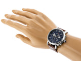 Tommy Hilfiger Evan Chronograph Blue Dial Brown Leather Strap Watch for Men - 1710393 Buy Now By Tommy Hilfiger