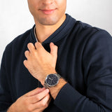 Tommy Hilfiger Chase Multifunction Blue Dial Silver Steel Strap Watch for Men - 1791575 Buy Now By Tommy Hilfiger