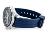 Tommy Hilfiger Mason Blue Dial Blue Rubber Strap Watch for Men - 1791791 Buy Now By Tommy Hilfiger