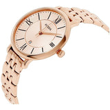 Fossil Jacqueline Rose Gold Dial Rose Gold Steel Strap Watch for Women - ES3435 Buy Now By Fossil