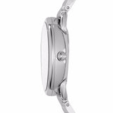 Fossil Tailor Mother of Pearl Black Dial Silver Steel Strap Watch for Women - ES3911 Buy Now By Fossil