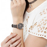 Fossil Tailor Grey Dial Grey Leather Strap Watch for Women - ES3913 Buy Now By Fossil