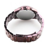 Fossil Perfect Boyfriend Multifunction Maroon Dial Maroon Steel Strap Watch for Women - ES4110 Buy Now By Fossil