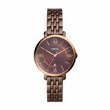 Fossil Jacqueline Brown Dial Brown Steel Strap Watch for Women - ES4275 Buy Now By Fossil