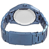 Fossil Riley Quartz Blue Dial Blue Steel Strap Watch for Women - ES4294 Buy Now By Fossil