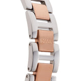 Fossil Carlie Silver Dial Two Tone Steel Strap Watch for Women - ES4342 Buy Now By Fossil