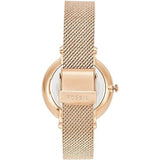 Fossil Jacqueline Mother of Pearl White Dial Gold Mesh Strap Watch for Women - ES4352 Buy Now By Fossil