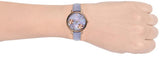 Fossil Jacqueline Purple Dial Purple Leather Strap Watch for Women - ES4814 Buy Now By Fossil