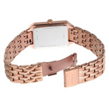 Fossil Raquel Three Hand Date White Dial Rose Gold Steel Strap Watch For Women - ES5271 Buy Now By Fossil