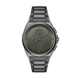 Hugo Boss Steer Chronograph Grey Dial Grey Steel Strap Watch For Men - 1514045 Buy Now By Hugo Boss